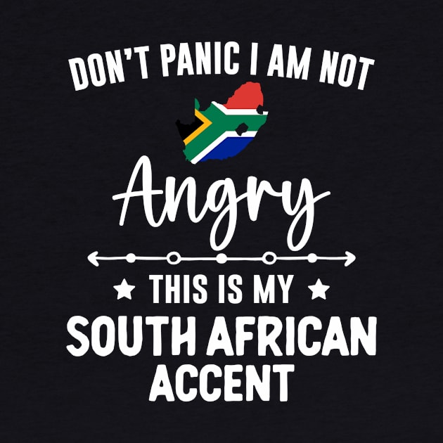 Funny South African Dont Panic, South Africa by alzo